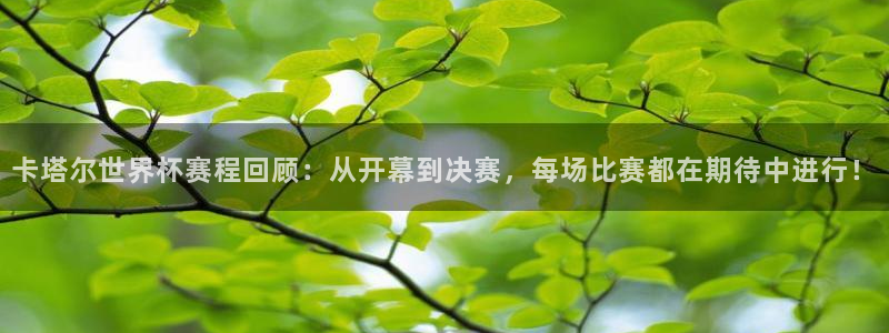 世界直播:卡塔尔世界杯赛程回顾:从开幕到决赛,每场比赛都在期待中进行!